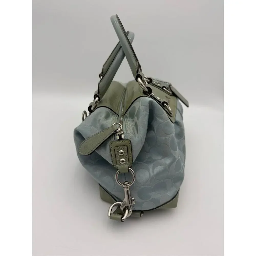 Coach Ashley Sateen Satchel Bag Rare Y2K